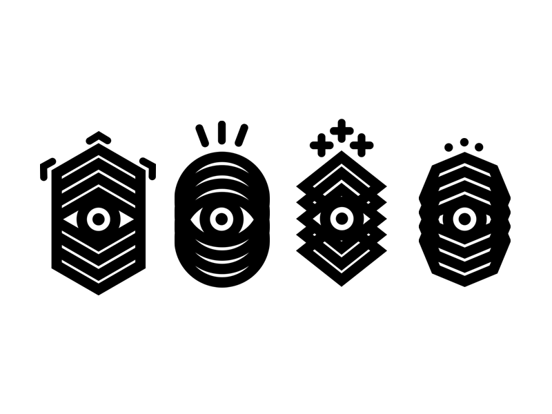 Gloom eyes icon graphic design eye black dark branding work logotype logo icons