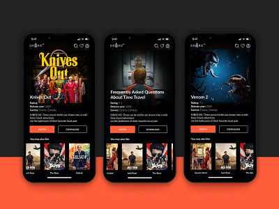 Design TV app mobile adaptation