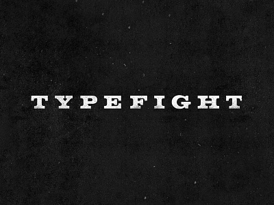 TypeFight 2.0 Wordmark excited as hell redesign typefight volta