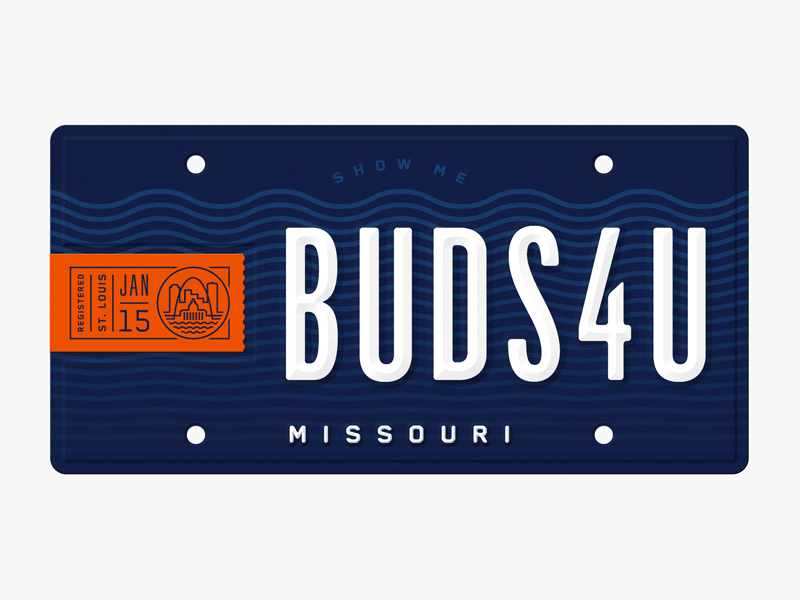 Missouri Vanity Plate bbq buds license plate lolsmh meth missouri state plates wasted