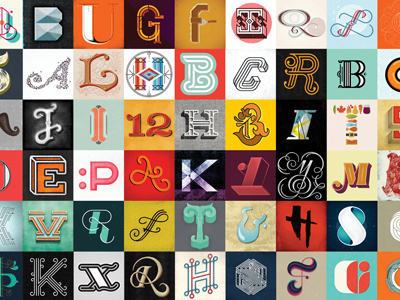 One Year of Type Fight amazing letter overload thank you typefight typography