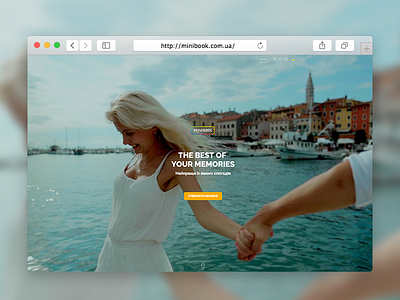 Our New Amazing Service - Minibook application book clean facebook instagram lviv simple social ui ukraine ux web