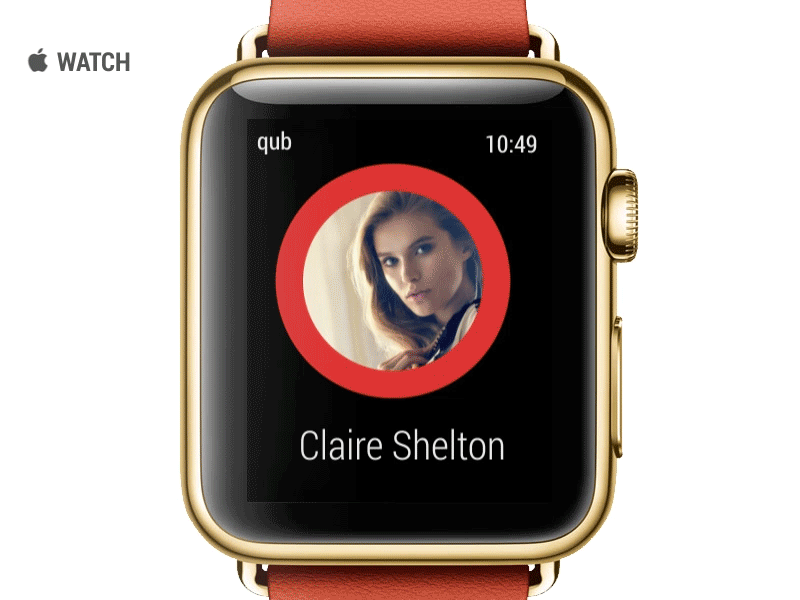 Watch App Animation Experiment ae animation apple concept experience gif interaction iwatch ui ux watch wear
