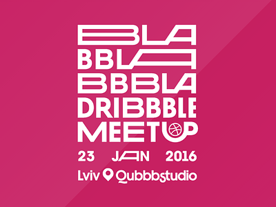 Lviv Dribbble Meetup @ Qubstudio dribbble lviv meetup ukraine