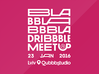 Lviv Dribbble Meetup @ Qubstudio