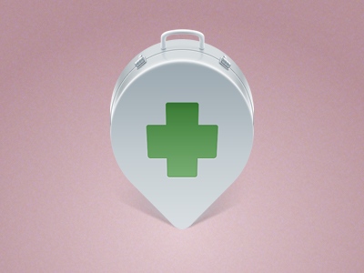 Pharmacies & Drugs. Mobile App Icon