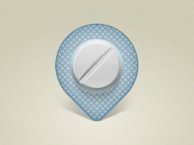 Pharmacies & Drugs. Mobile App Icon