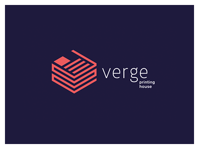 verge house logotype print
