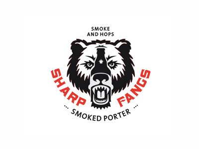 Sharp Fangs bear beer bottle fangs porter sharp smoked
