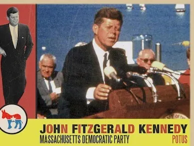 POTUS Baseball Cards - JFK potus