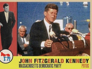 POTUS Baseball Cards - JFK potus