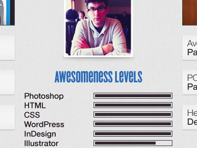 Feedback: Awesomeness Levels feedback progress bar