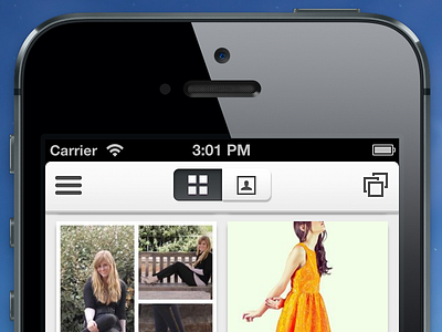 Pose iPhone Redesign – Navigation ios iphone pose ui