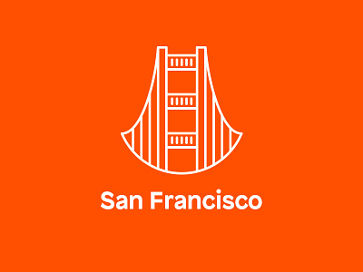 Icon for San Francisco america icon iconography illustration san francisco usa