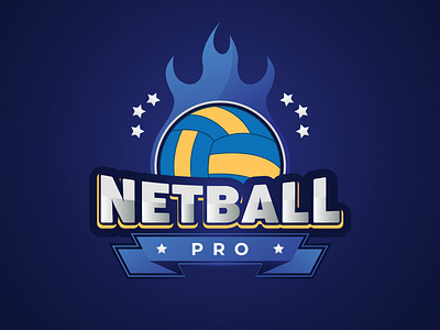 Netball logo Design