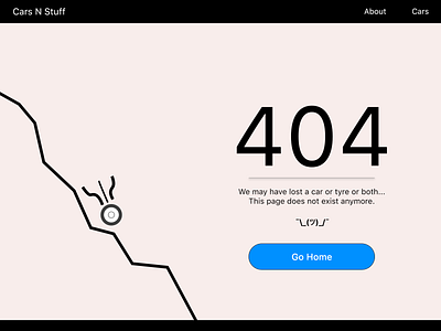 8. 404 Page adobexd design illustration ui