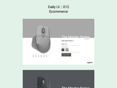 12. Ecommerce adobexd branding design flat minimal ui