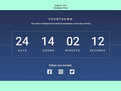 14. Countdown Timer adobexd design flat icon minimal