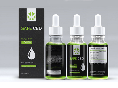 cbd label design