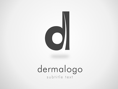 DermaLogo branding companies design logo logo design startups symbol typography