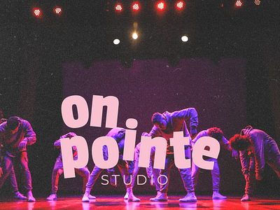 On Pointe Studio | Passion Projects vol.1 brand branding dance design graphic design illustration logo studio
