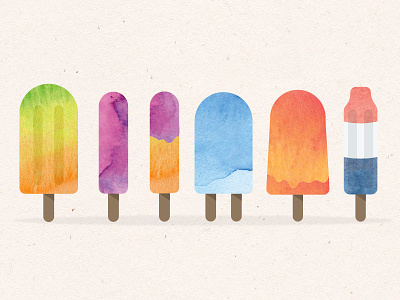 How to Create a Watercolor Popsicle in Illustrator how to ice cream illustrator popsicle popsicles summer tutorial video watercolor watercolour