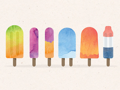 How to Create a Watercolor Popsicle in Illustrator