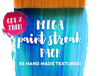 2 Free Paint Streak Textures color free freebie handmade pack paint streak streaks texture textures