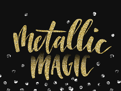 Metallic Magic class foil glitter how to magic metallic photoshop skillshare texture textures tutorial