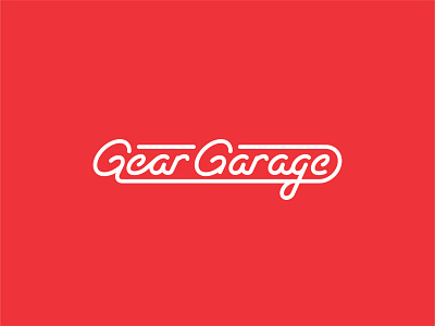Gear Garage branding design icon illustrator logo logo design logo designer logo mark logos logotype simple typography vector