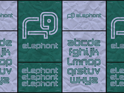 ELEPHONT branding design icon iconography illustration logo logo design typography vector
