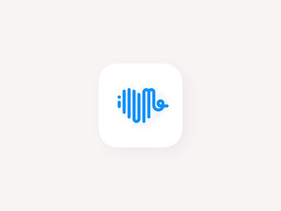 Illume Health branding chart graph heart icon icon app ios iosapp lines logo minimal stats watchos