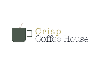 Crisp coffee house branding design graphic design illustration logo vector