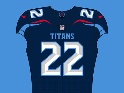 Tennessee Titans Concept Jersey 2020 by Luc S. on Dribbble