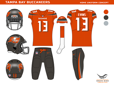 NFL Re-Imagined  Tampa Bay Buccaneers (5/32) by Brave Bird