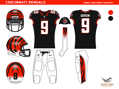 Cincinnati Bengals Uniform Concept