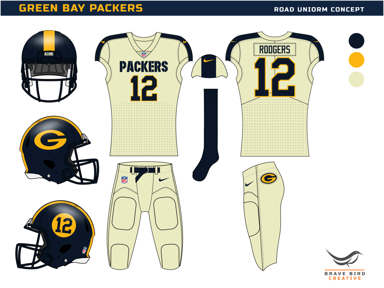 Green Bay Packers Concept Jersey 2020 by Luc S. on Dribbble