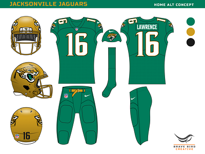 Jacksonville Jaguars by Brave Bird Creative on Dribbble