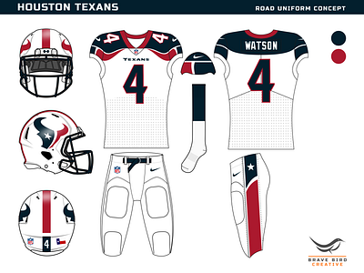 Houston Texans by Brave Bird Creative on Dribbble