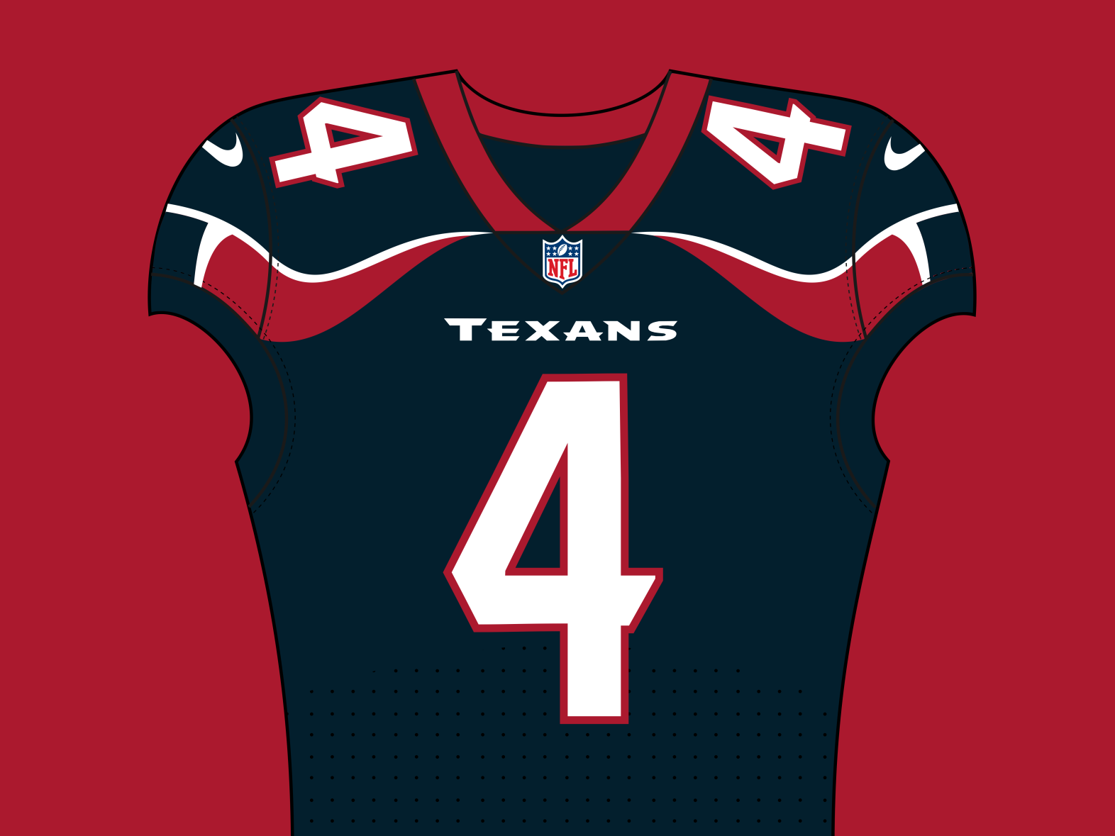 Texans logo and jersey redesign : r/Texans