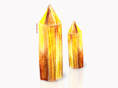 Citrine gemstone