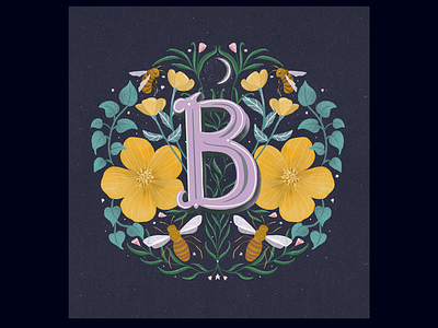 B. illustration letterdesign lettering
