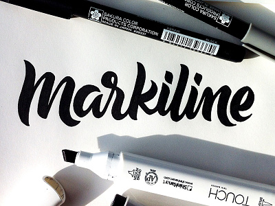 Lettering logo