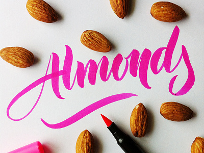 Almonds my love!