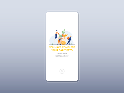 Flash Message app design illustration ui