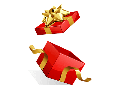 Gift box gift box graphic design logo design