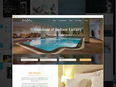 Lambda - The Hotel agency creative design hotel template theme wordpress