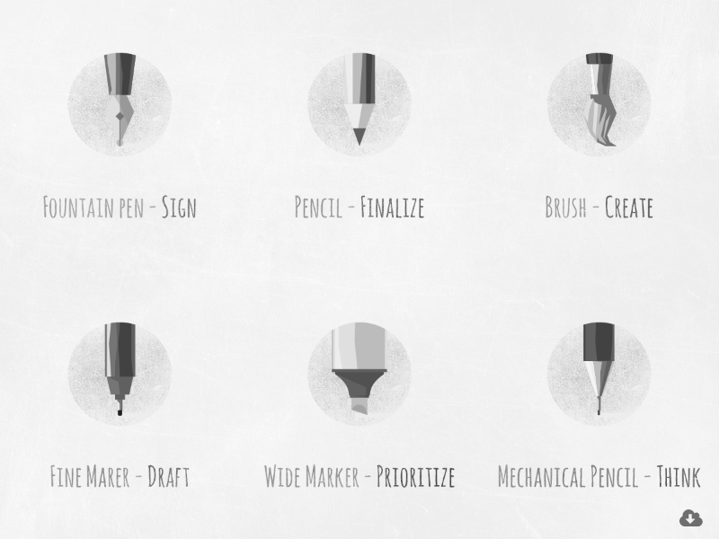 Free Polygon Flat Writing And Drawing Equipment Icon Set icons pentips polygon flat vector design icon psd freebie free drawing writing