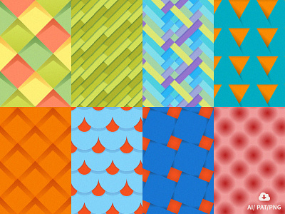 Free Set of Material Design Tileable Patterns