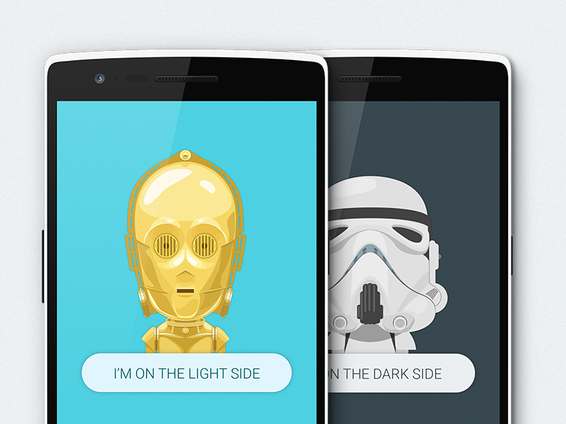 Free Set of 6 Star Wars Avatars by Christos on Dribbble